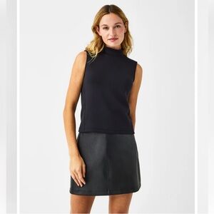 NWT SPANX AirEssentials Sleeveless Mock Neck Top
